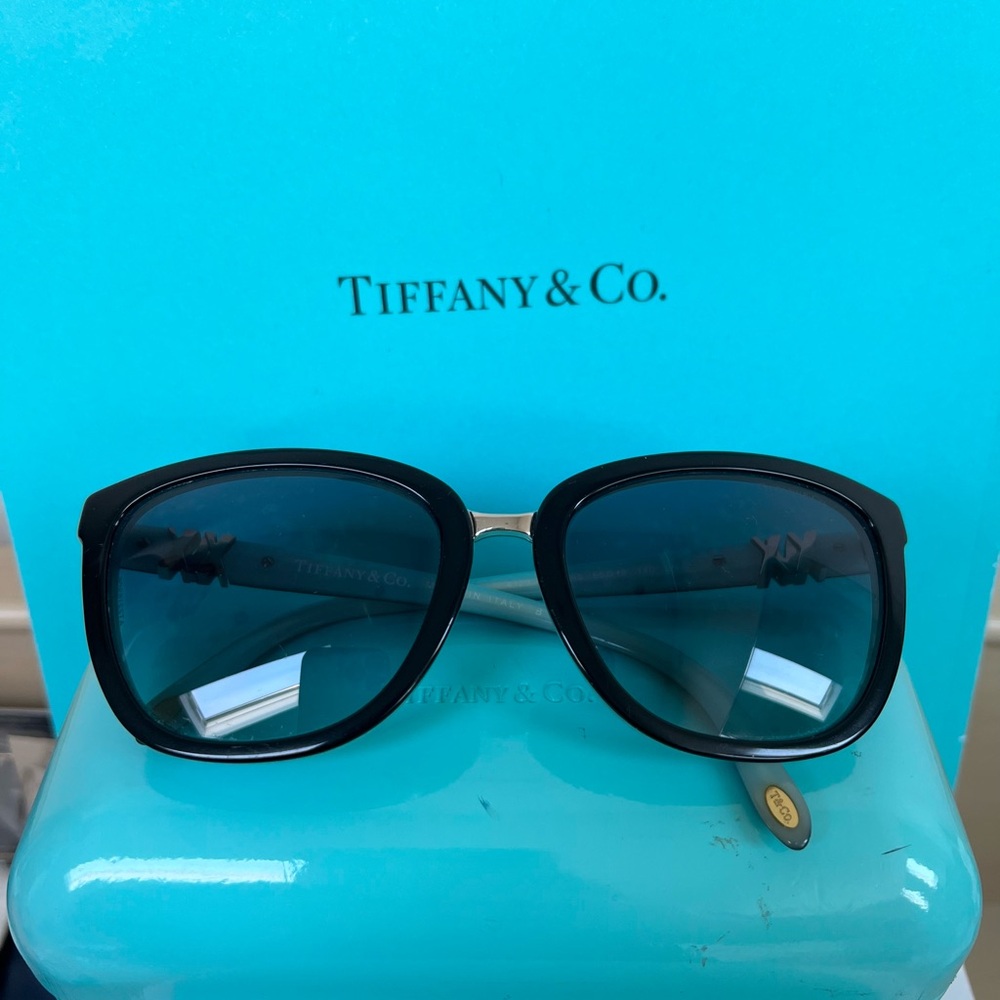 🔴Authentic Tiffany & Co. Black Sunglasses🔴 - Picture 2 of 11